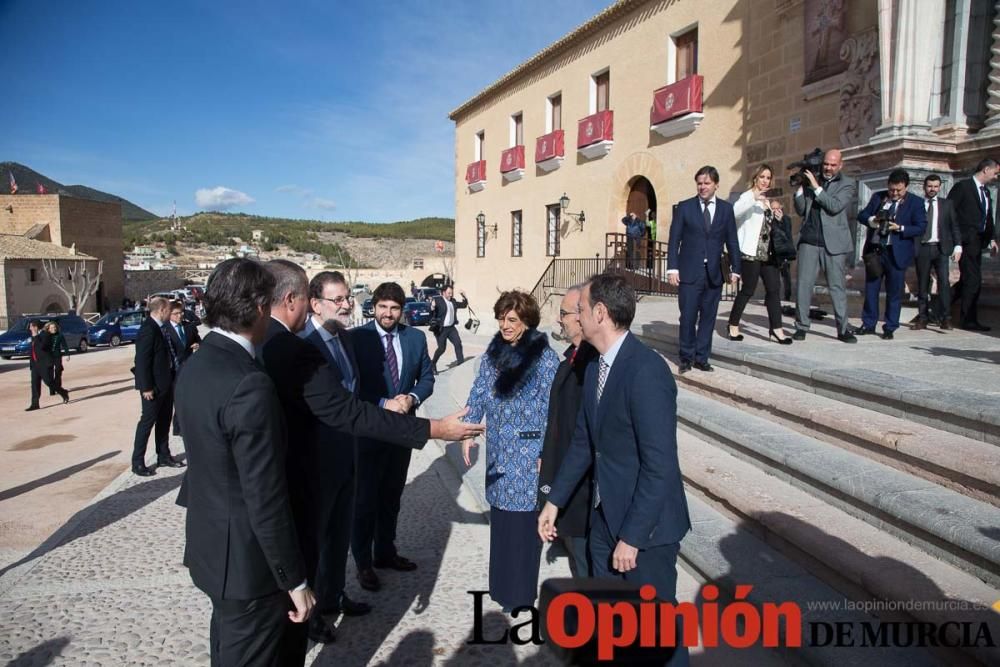 Visita de Mariano Rajoy a Caravaca