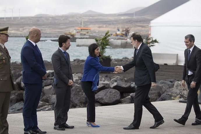 inauguración del puerto de granadilla por el ...