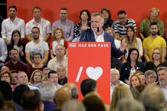 Las Palmas de Gran Canaria. Mitin de Pedro Sánchez  | 14/04/2019 | Fotógrafo: José Carlos Guerra