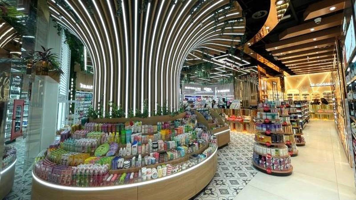 Interior de una tienda de Primor.