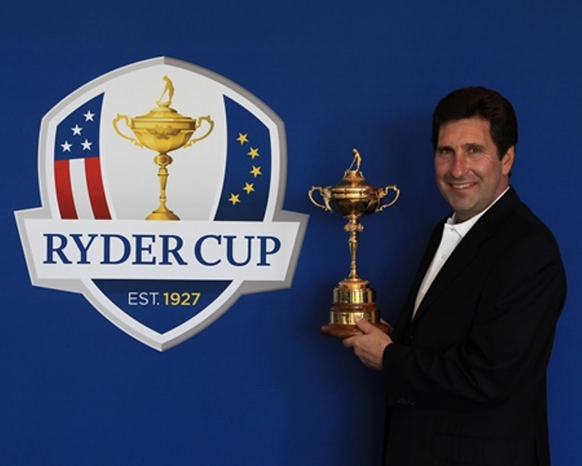 El vasco ejerció de capitán en la edición de 2012 en la que Europa dio la campanada en Medinah