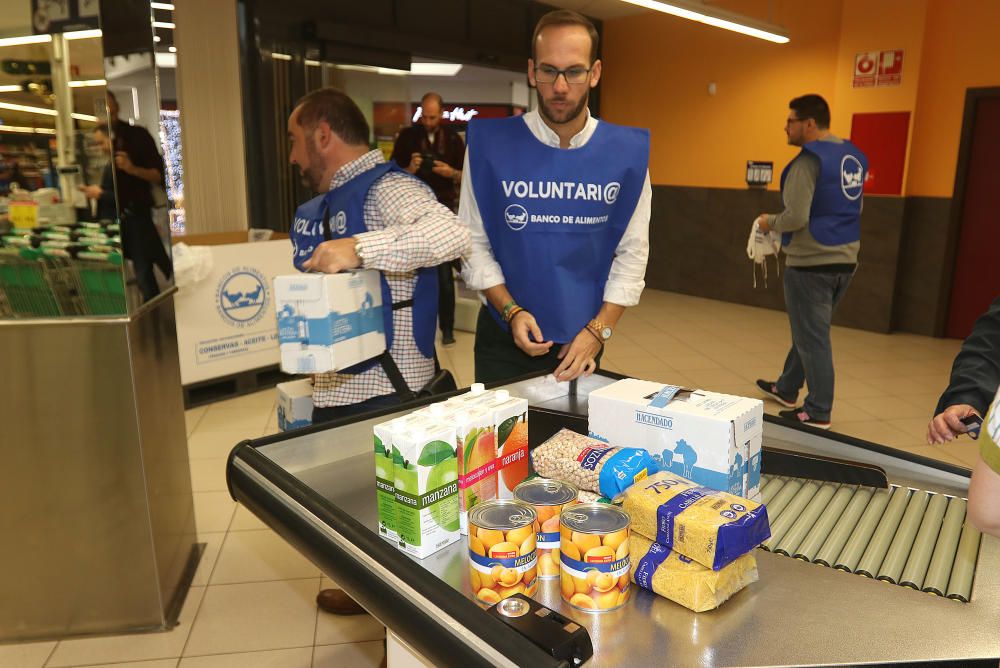 Bencosol pretende superar las 600.000 toneladas de alimentos en dos días de solidaridad en los supermercados de Málaga