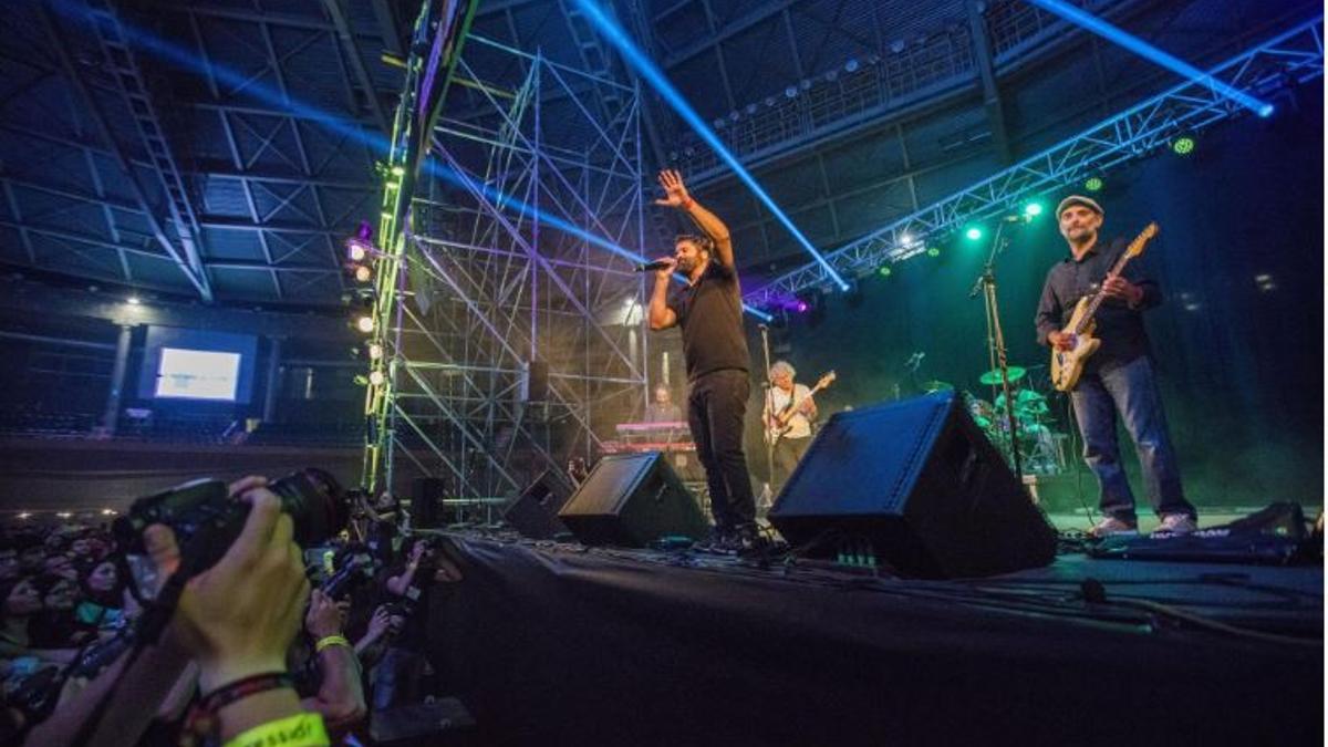 Concierto de Antònia Font en junio de este año en el polideportivo Mateu Escales de Inca.