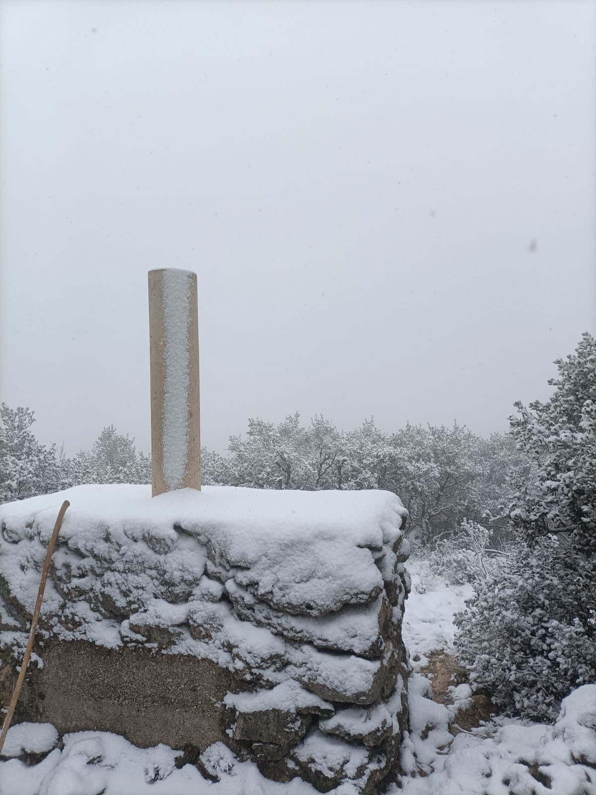 Primeras nieves en La Safor