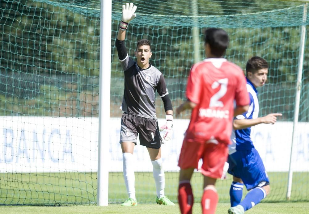 El Fabril golea al Compos con 5 goles de Pinchi