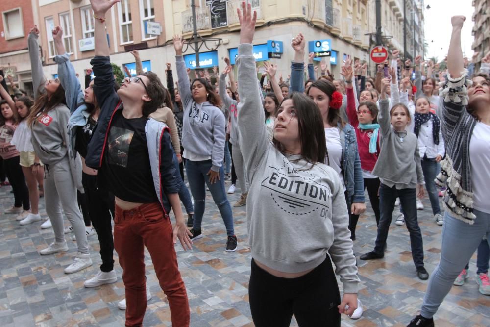 Flashmob por el Día de la Danza en Cartagena