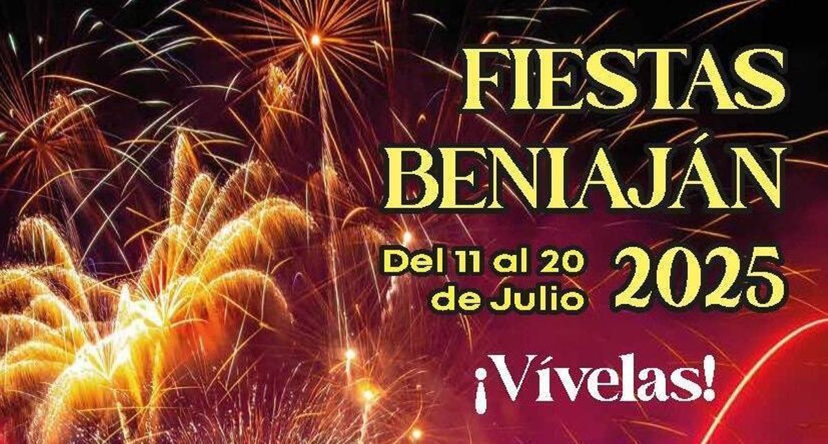Cartel de las fiestas de Beniaján