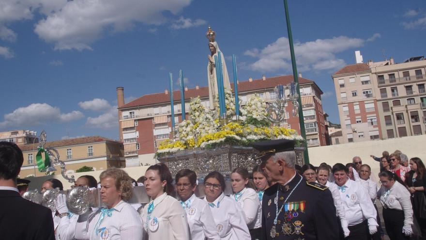 La Hermandad de Fátima de Málaga amplía su trono y abre la inscripción para la procesión de alabanza del 9 de mayo