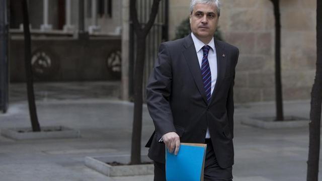 El 'conseller' de Justícia, Germà Gordó, el pasado día 15.