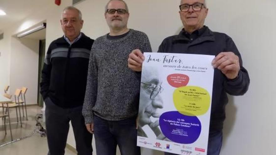 Josep Heras, Jordi Torra i Robert Martí, membres del Col·lectiu Desvalls