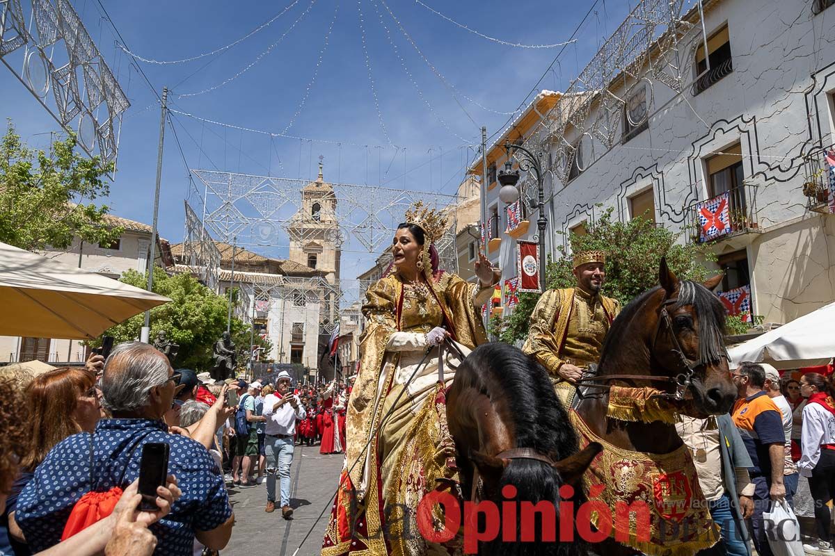 Moros y Cristianos en la mañana del dos de mayo en Caravaca