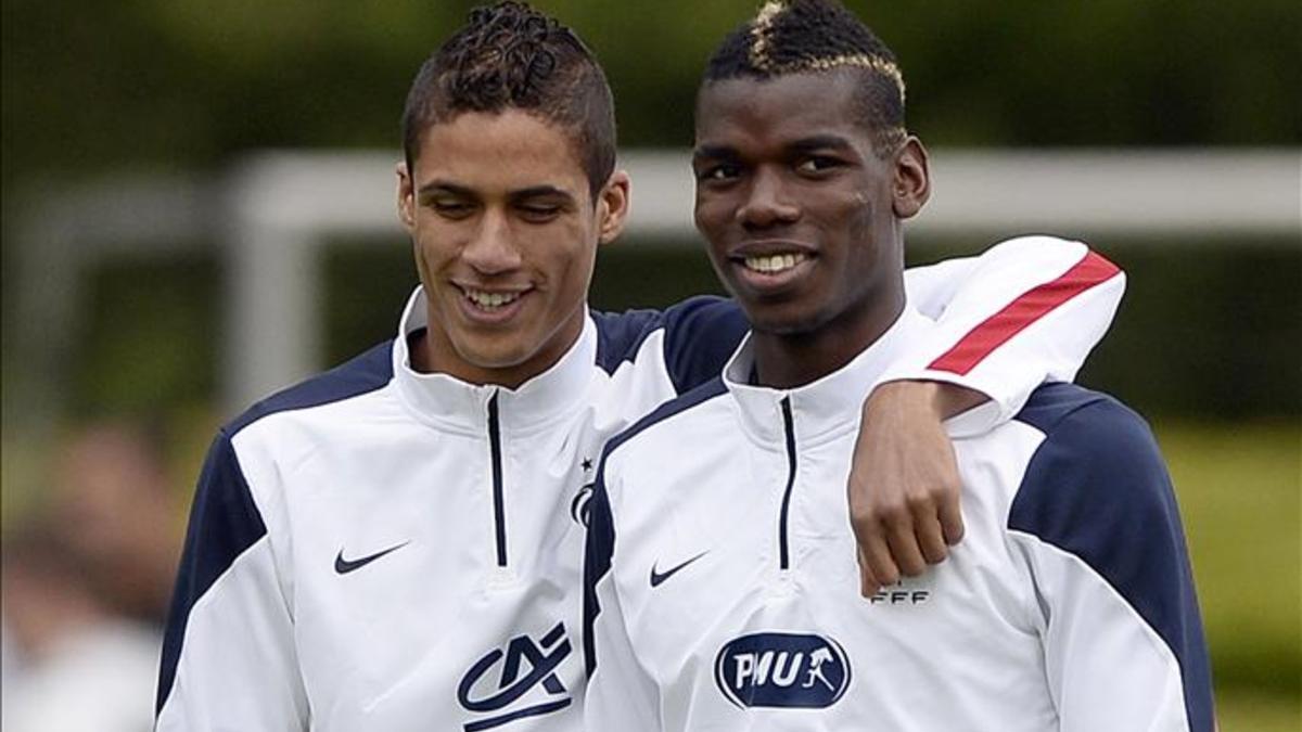 Varane y Pogba mantienen una buena amistad