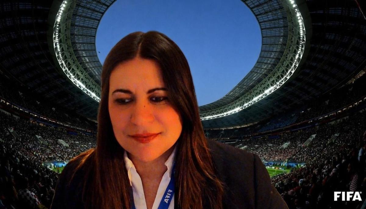 María Jesús Rodríguez, responsable de la Oficina del Proyecto de la Copa Mundial de la FIFA
