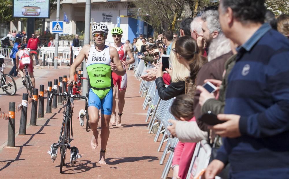 XXVII triatlón de Oleiros, en Mera