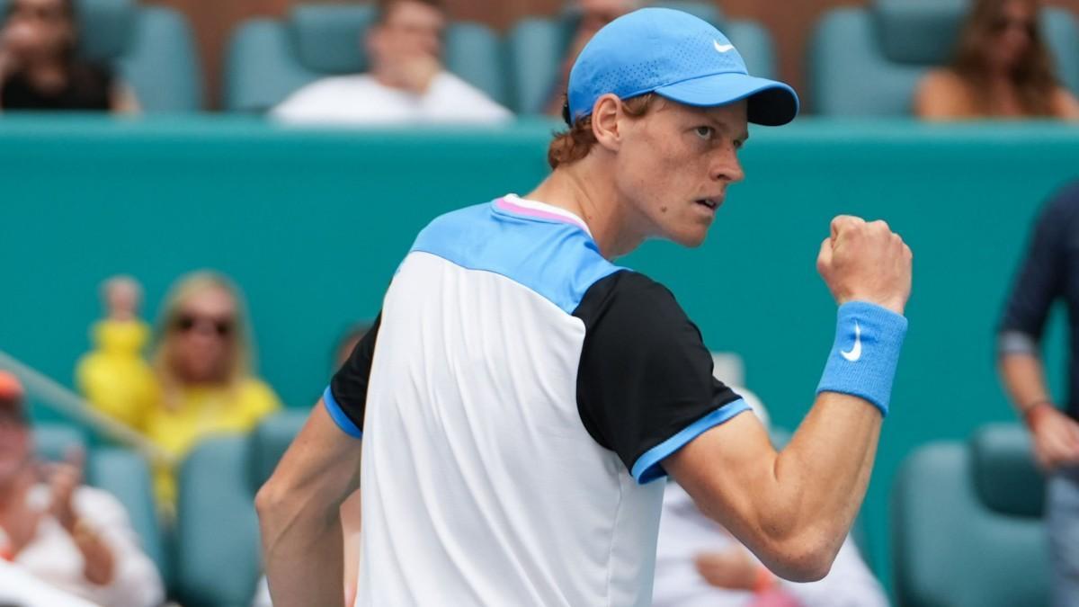 Sinner, campeón en Miami