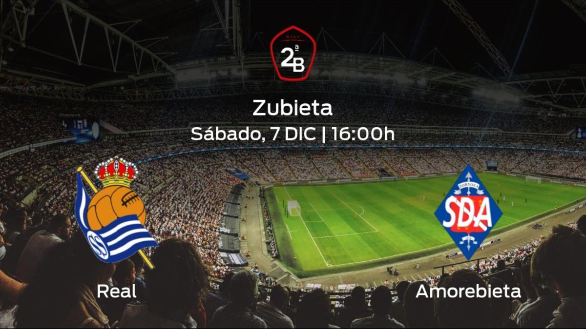 Previa del encuentro: la Real Sociedad B recibe en su feudo al Amorebieta