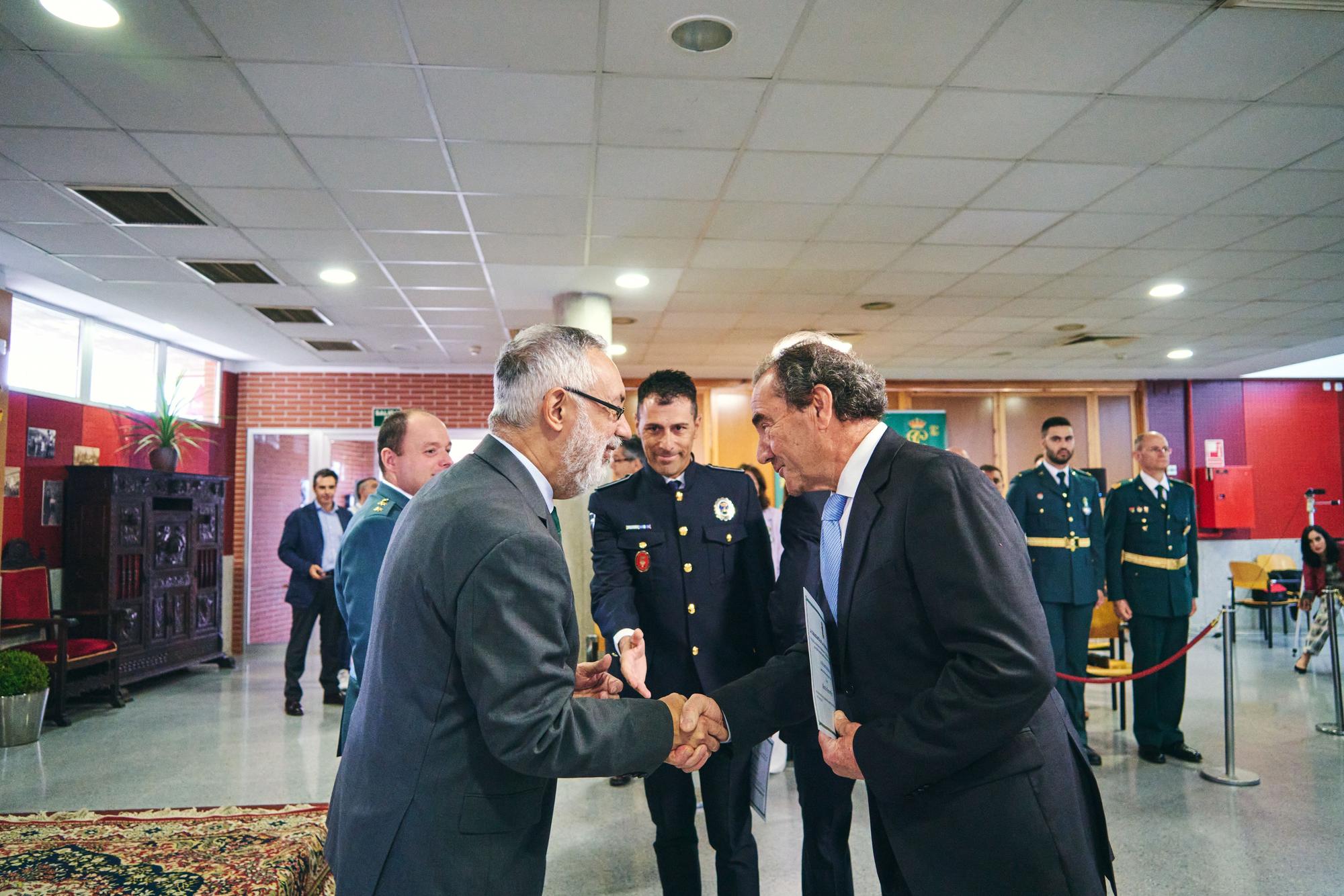 Homenaje de la Guardia Civil de Cáceres