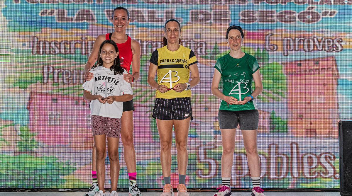 Podio absoluto femenino.
