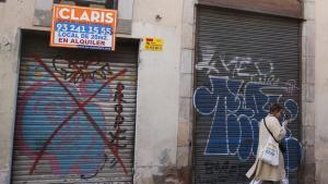 Reus, Lleida i Santa Coloma acumulen  un excés de locals comercials buits