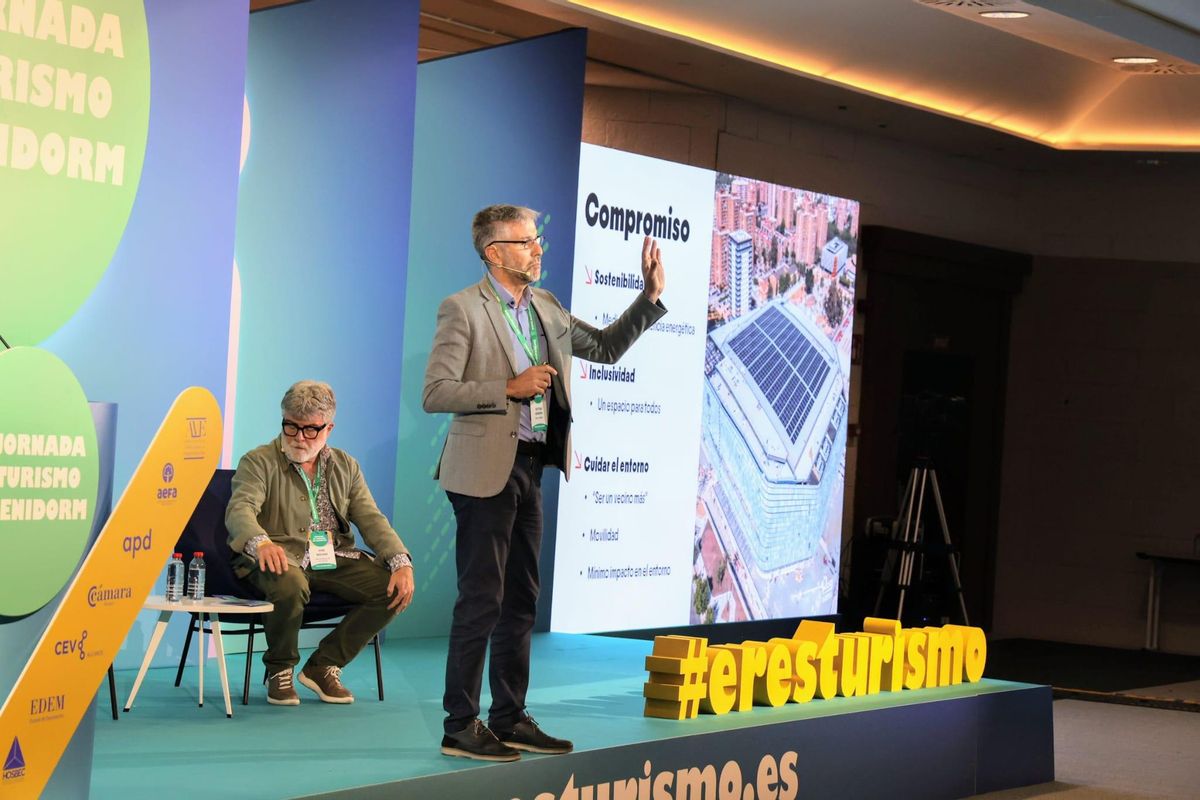Un momento de la presentación del Roig Arena.