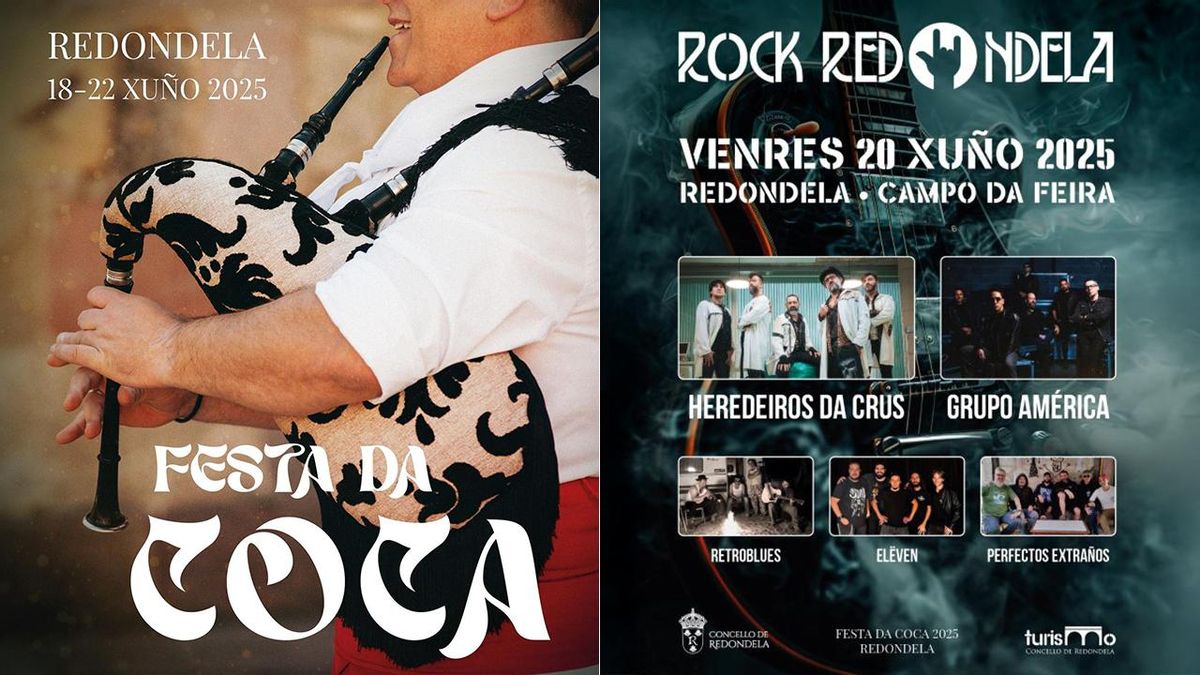 Cartel da Festa da Coca de Redondela 2025