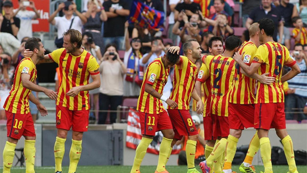 Tres partidos han sido suficientes para que este Barça se haya ganado la confianza de la afición