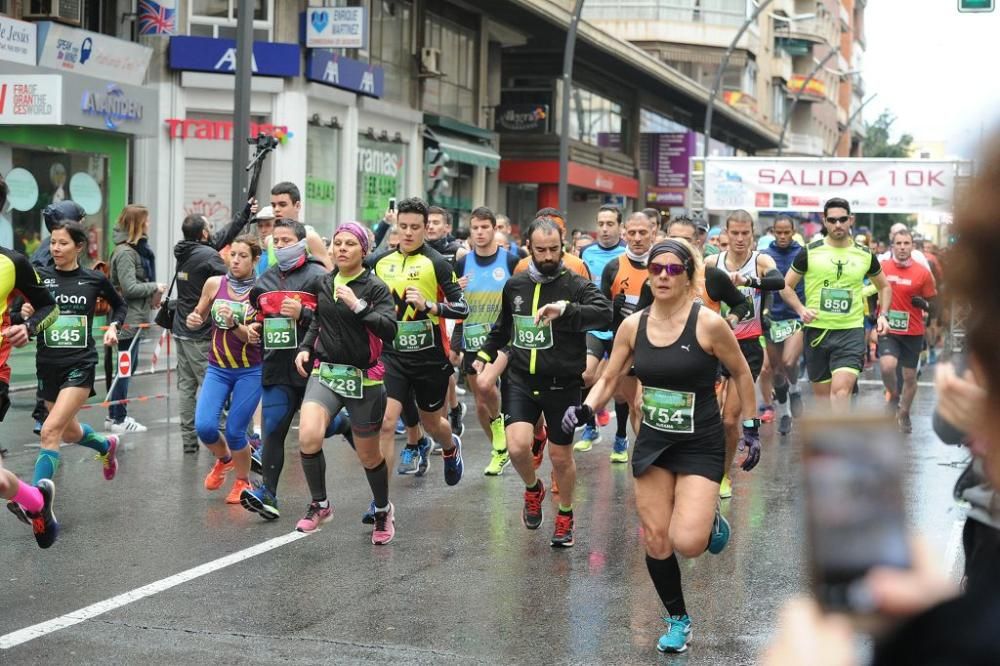 Salida 10Km de la Maratón de Murcia