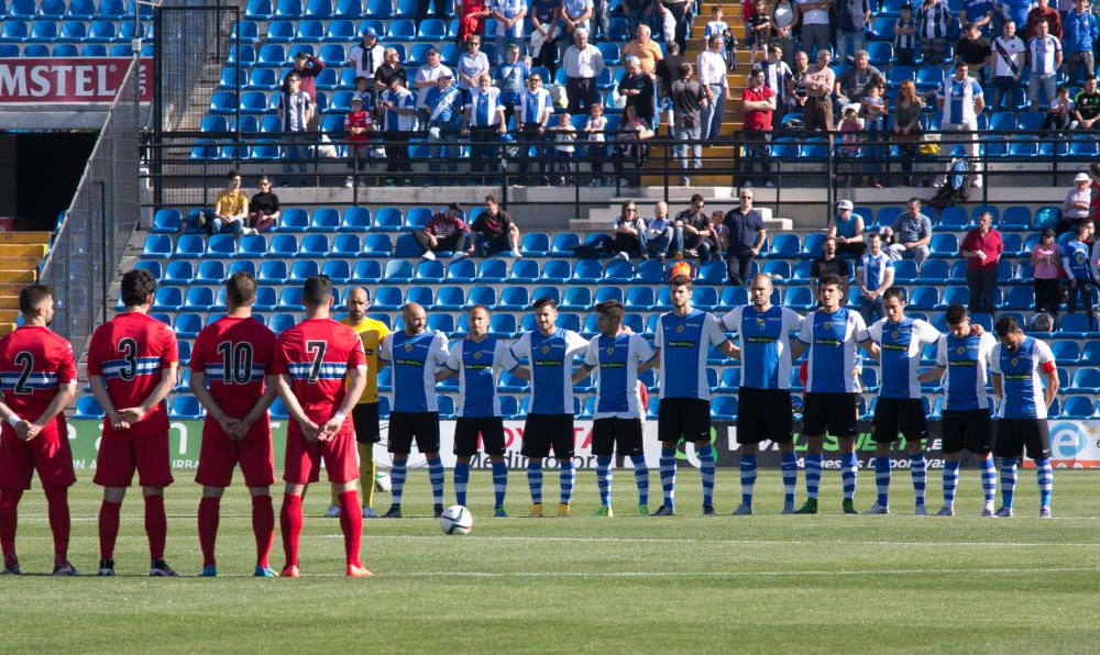 Dos goles de Chechu y una genial asistencia de Javi desatascan a un Hércules que vuelve a la promoción