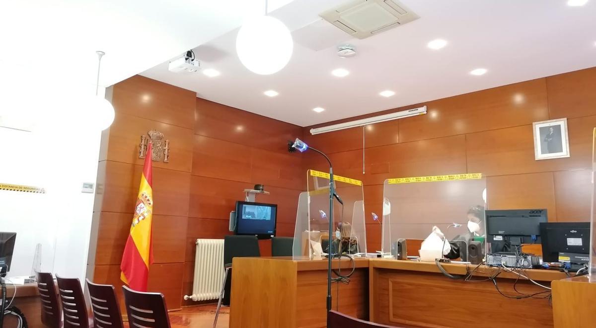 Sala de vistas del Juzgado de lo Penal de Zamora.  | ARCHIVO