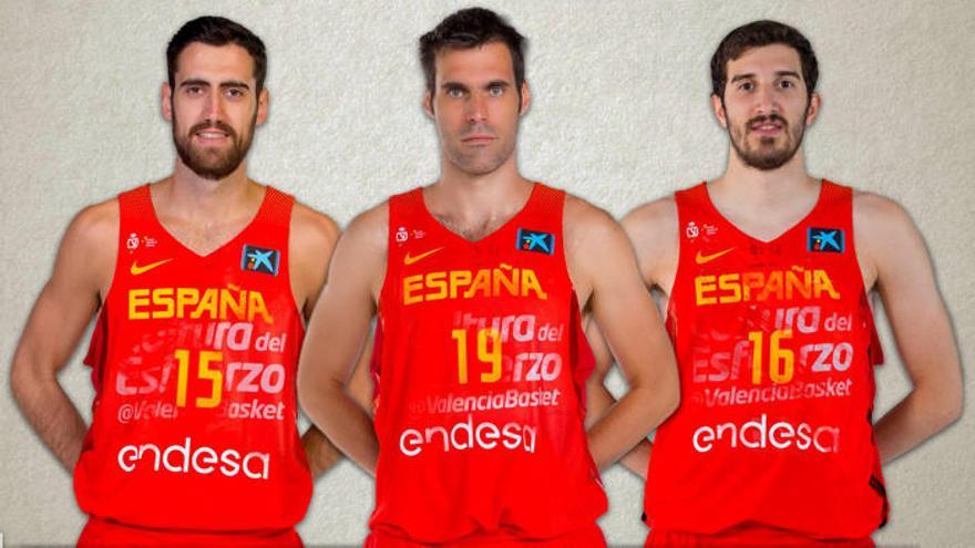 Así llegan los seis taronjas internacionales al Eurobasket