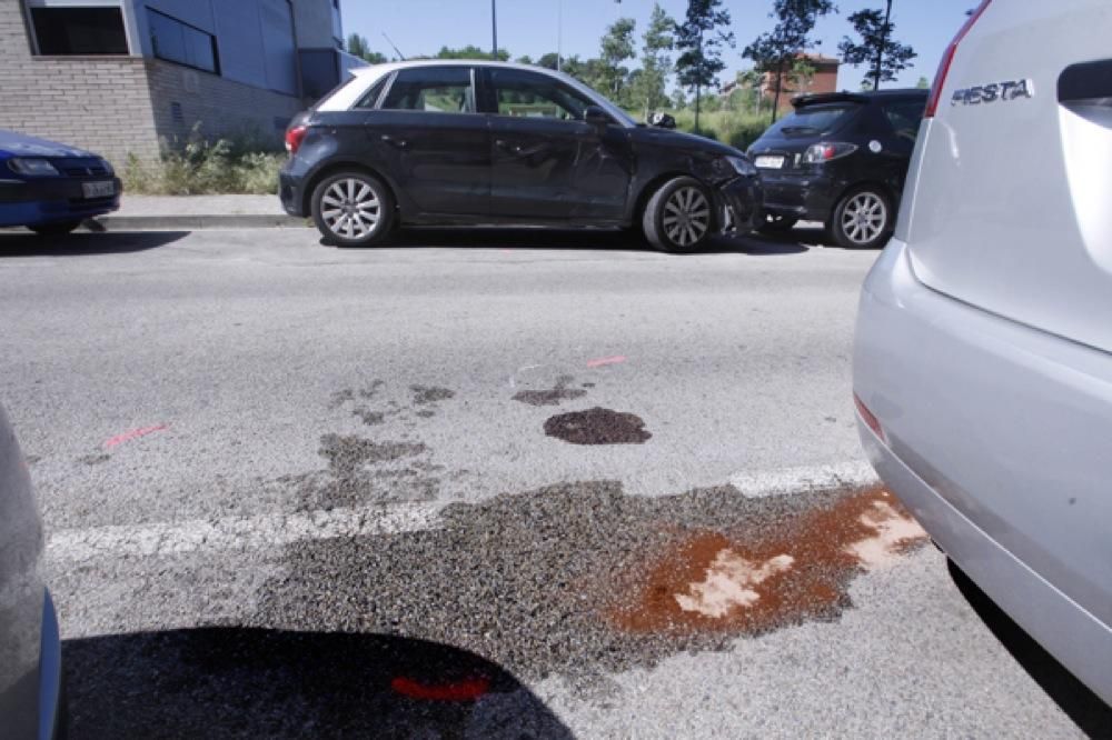 Accident a Girona