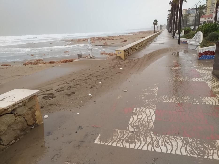 Daños por el temporal en El Campello