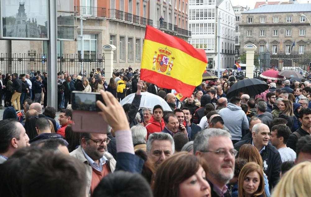 Mitin de Vox en A Coruña con Santiago Abascal