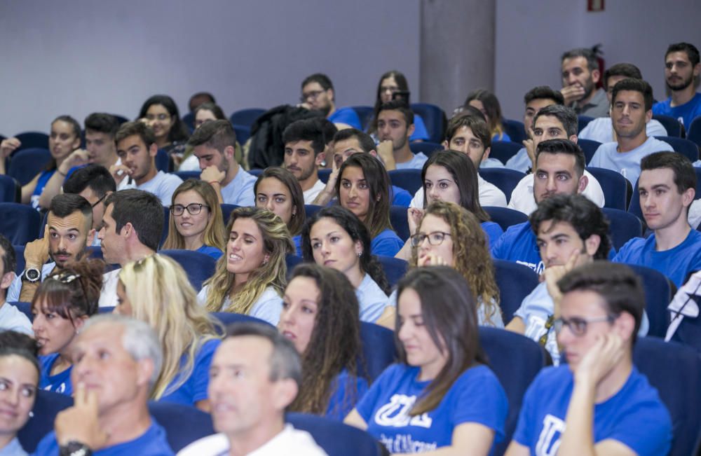 Reconocimiento a los deportistas de la UA