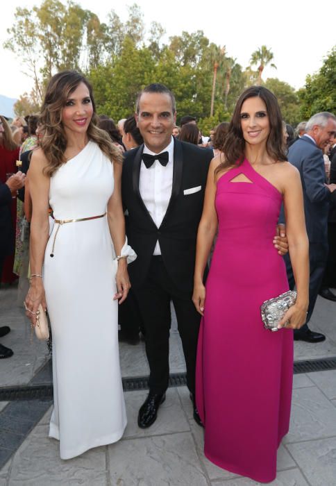 José María Aznar, Manolo Santana e Inés Sastre, entre los asistentes a la XXXV Cena de Gala de Marbella