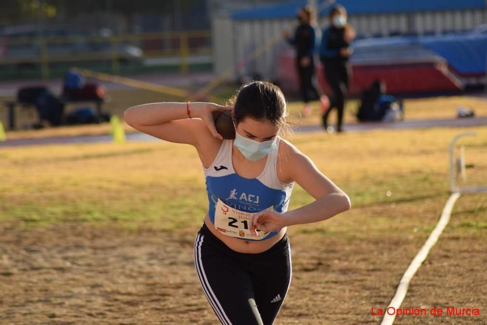 Control federativo de atletismo en Cartagena