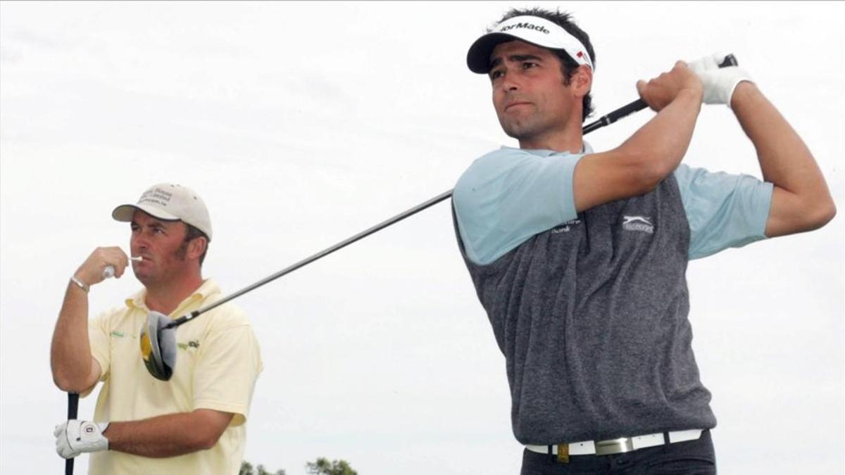 Slattery, durante la cuarta ronda del Abierto de Madeira