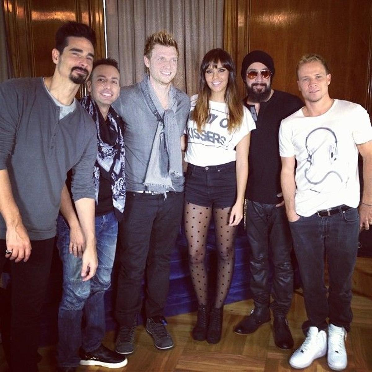 14. Cristina Pedroche y los Backstreet Boys