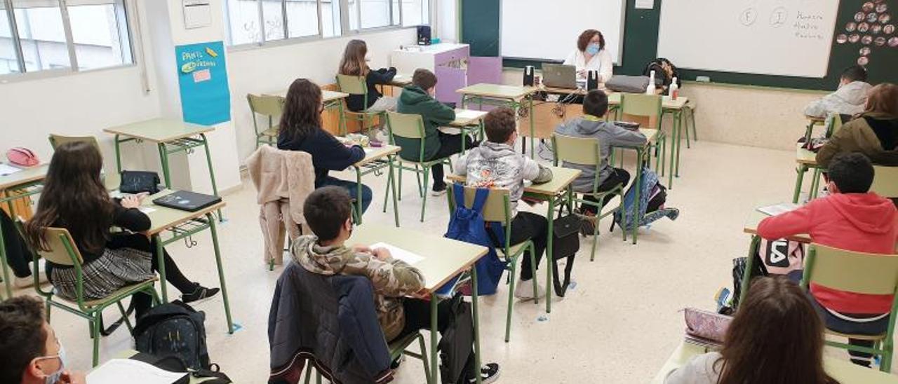 Alumnos de una clase de ESO. |   // MARTA G. BREA.