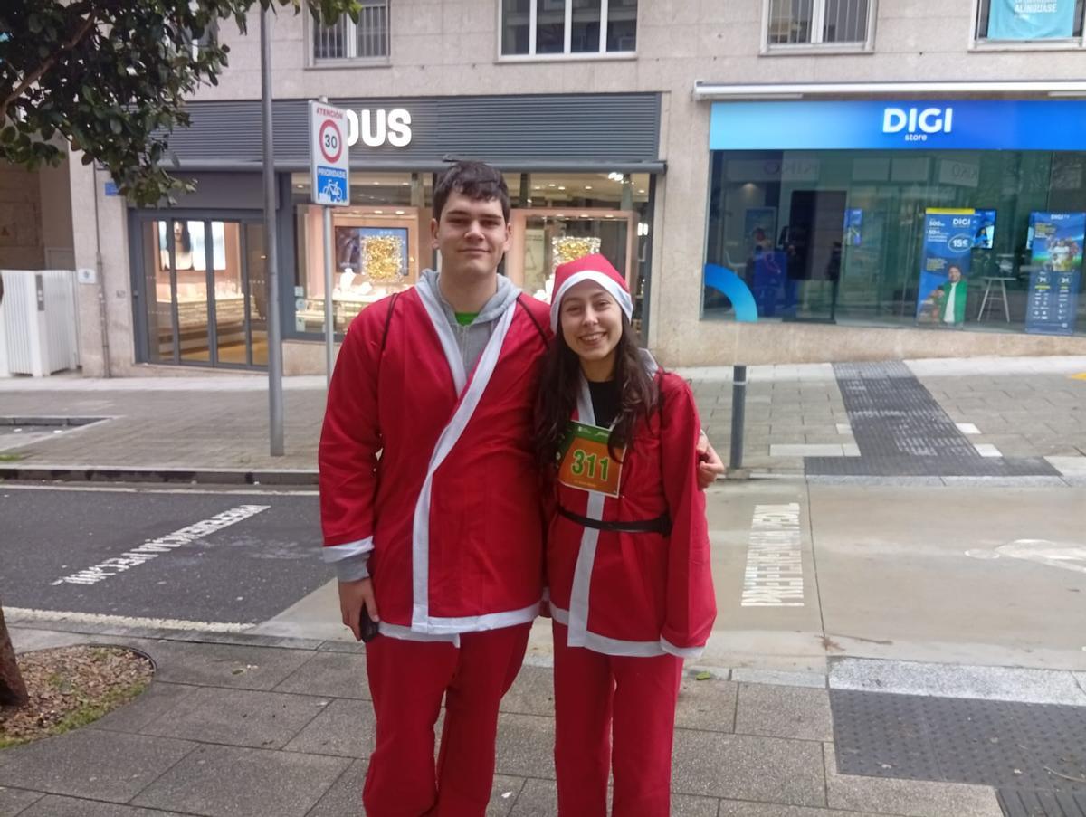 Jorge Viñas y Noa González.