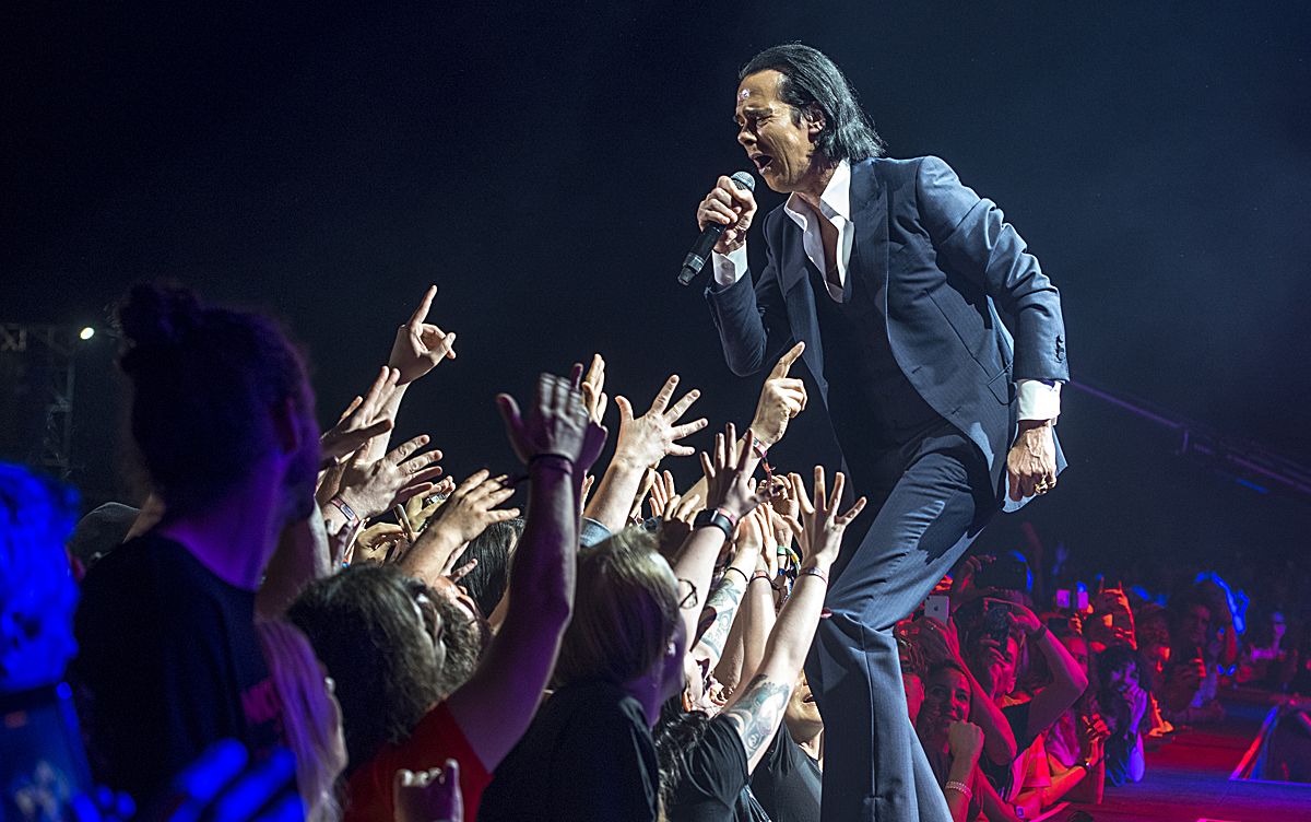 Festival Primavera Sound. Concierto de Nick Cave and The Bad Seeds en el Parc del Forum.