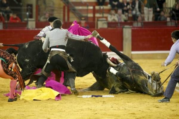 Vaquillas y rejones en la Feria San Jorge