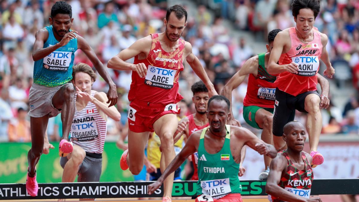 Dani Arce, el sábado en las semifinales de 3.000 obstáculos