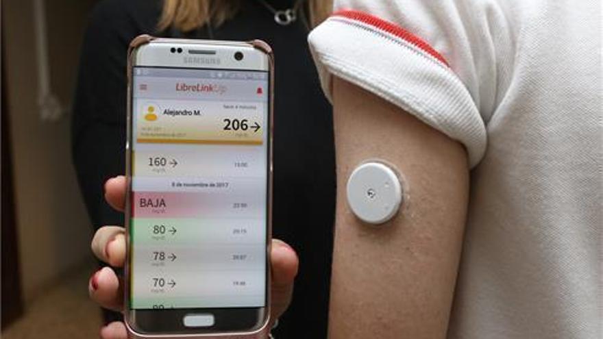 El sistema &#039;Flash&#039; para la diabetes ya es gratuito para embarazadas y personas con discapacidad visual