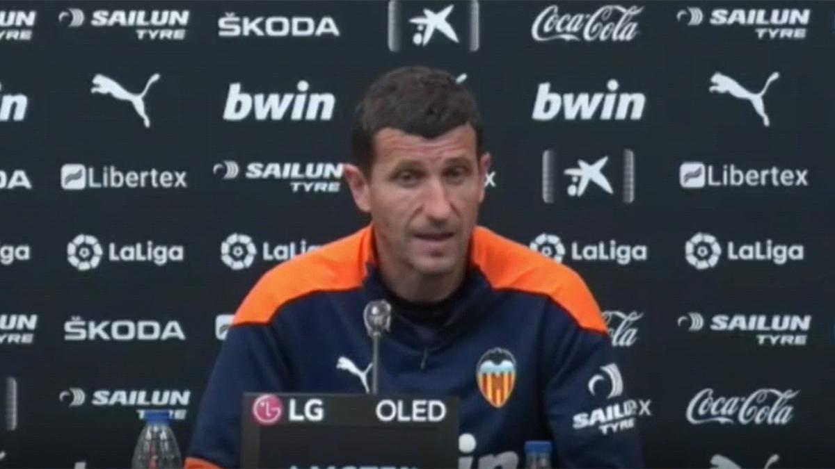 Javi Gracia, más cuestionado tras la derrota ante el Barcelona