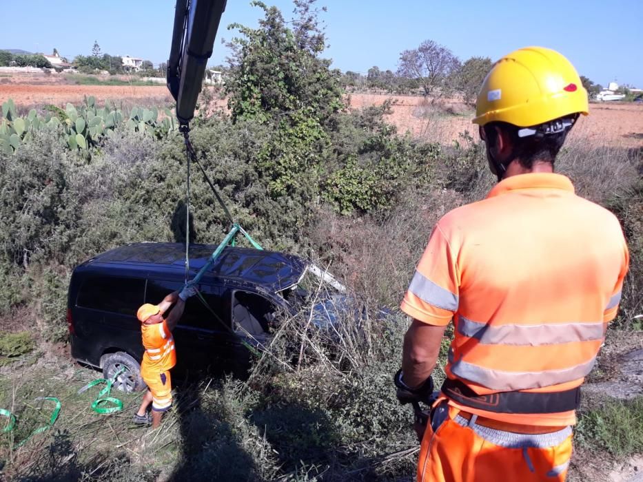 Aparatoso accidente