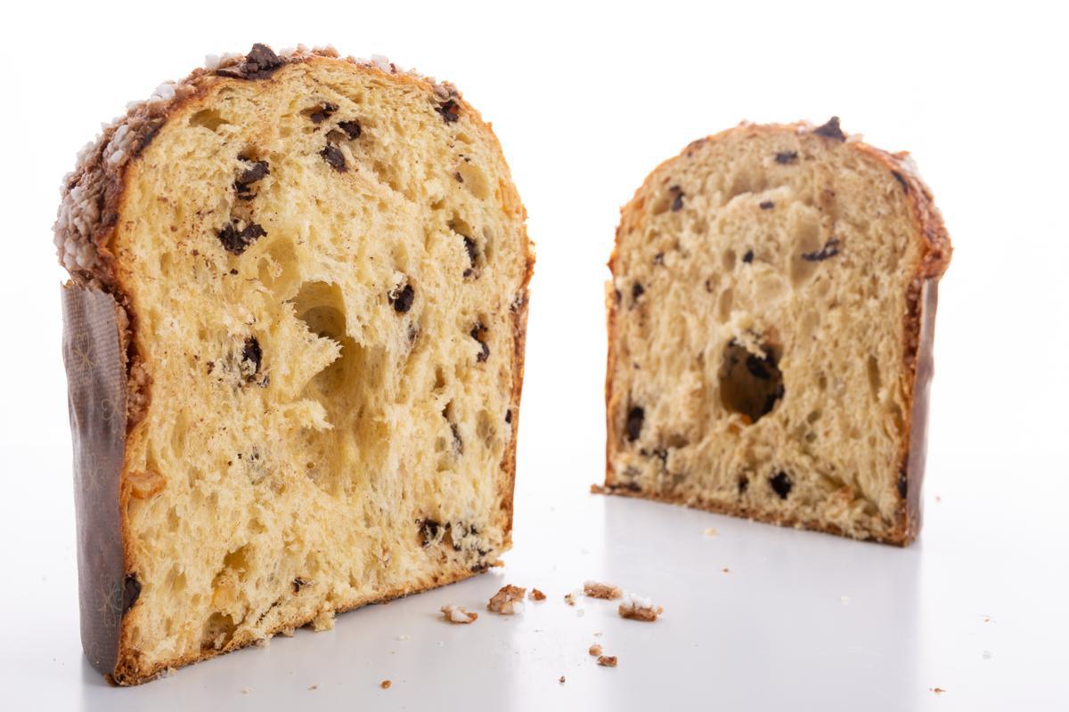 Panettone de la pastelería Galicia de Tordesillas.