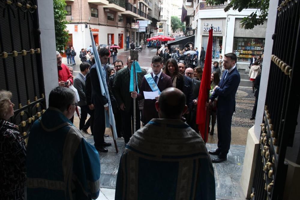 Los plateros distinguen al Ayuntamiento de Murcia