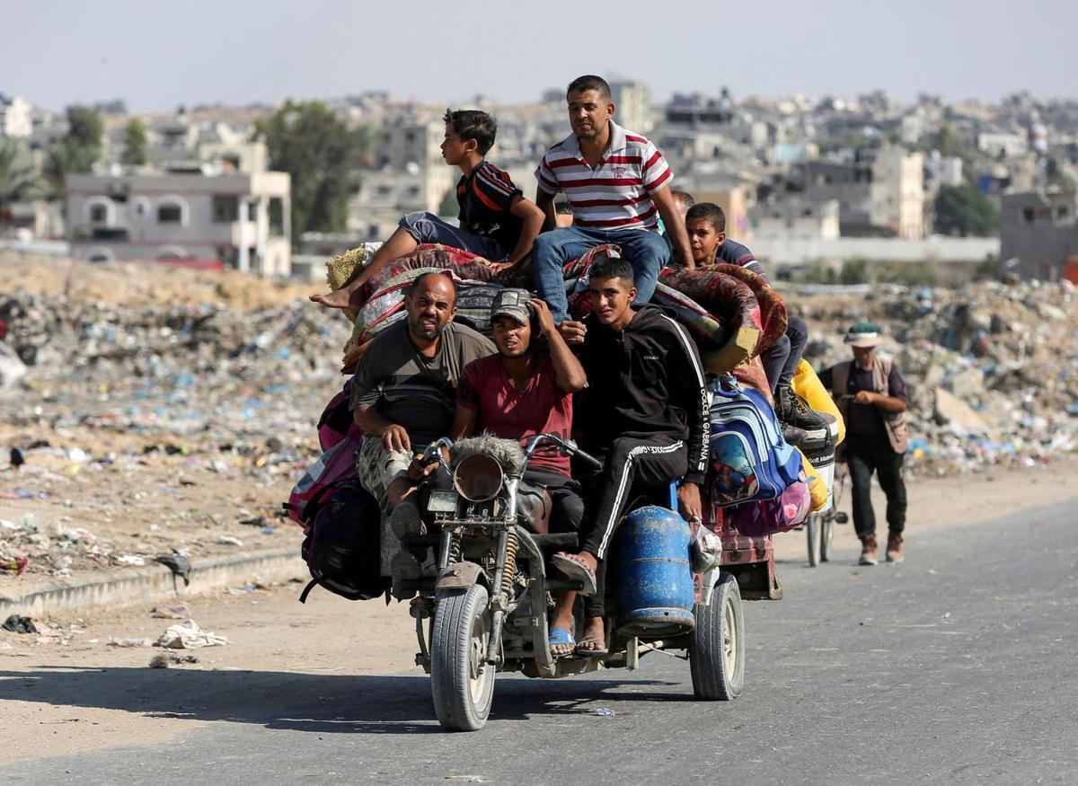 L’evacuació forçosa del nord de  Gaza acosta la partició de la Franja