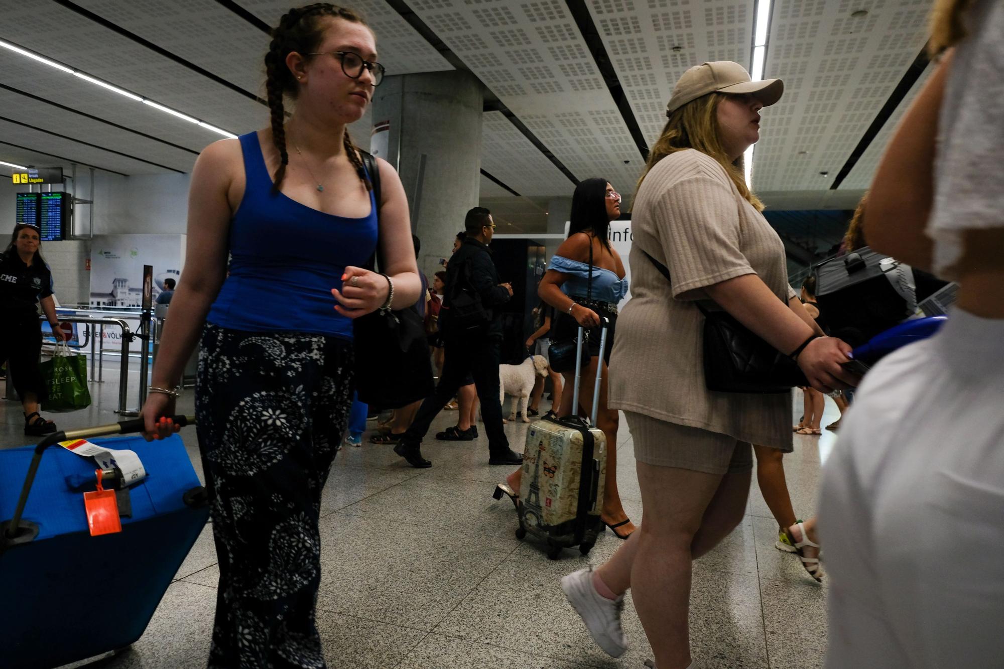 Comienza julio con el aeropuerto de Málaga lleno